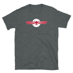 Red Winged Skull ToV Logo Shirt